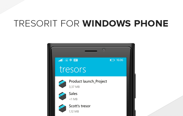 Introducing Tresorits Windows Phone Cloud Storage App