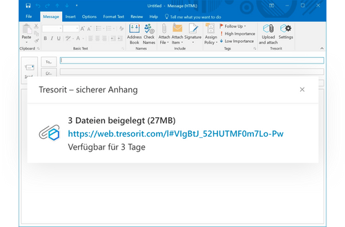 Ersetzen Sie riskante E-Mail-Anhänge