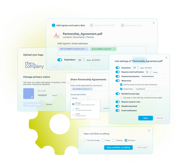 Streamline financial document sharing with one secure platform